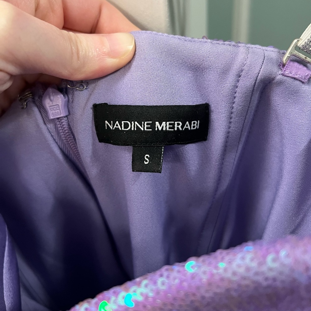 Nadine Merabi, Fifi purple dress - Picture 7 of 7